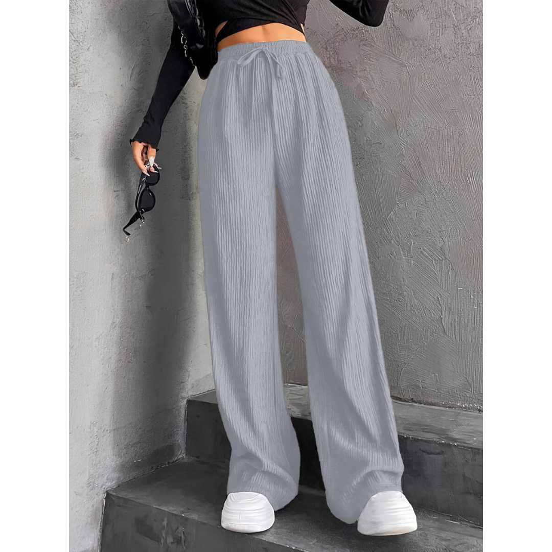 Pantalon Ample à Jambes Larges Pour Femmes