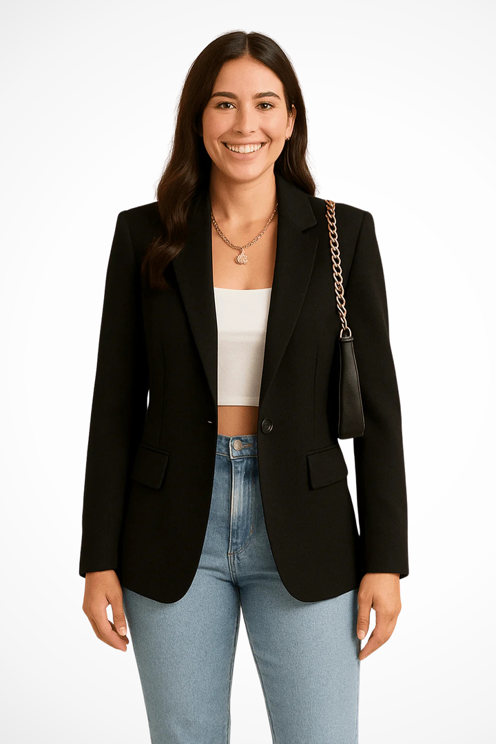Blazer Élégant Ajusté pour Femme