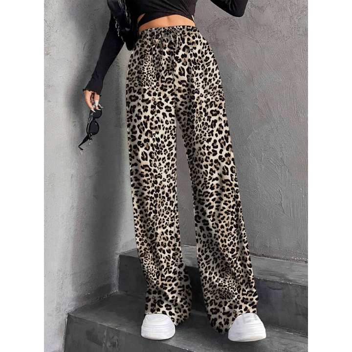 Pantalon Ample à Jambes Larges Pour Femmes