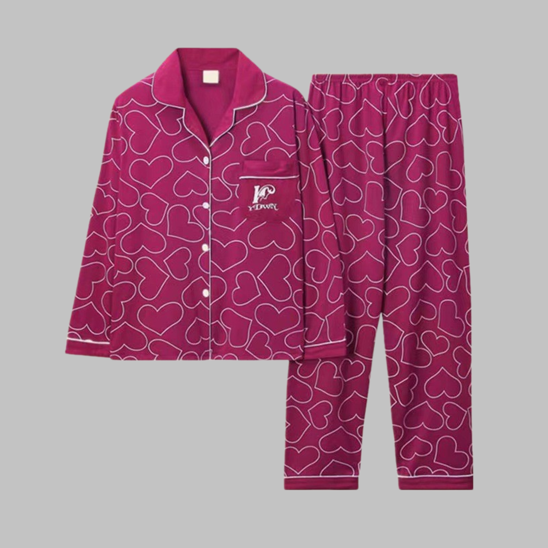 Ensemble Pyjama Femme Manches Longues