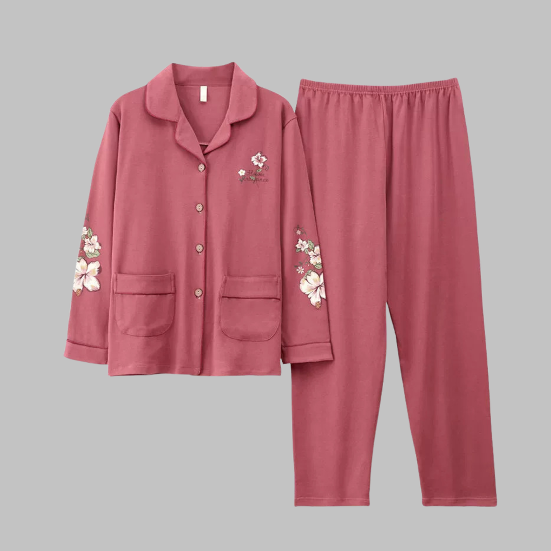 Ensemble Pyjama Femme Manches Longues