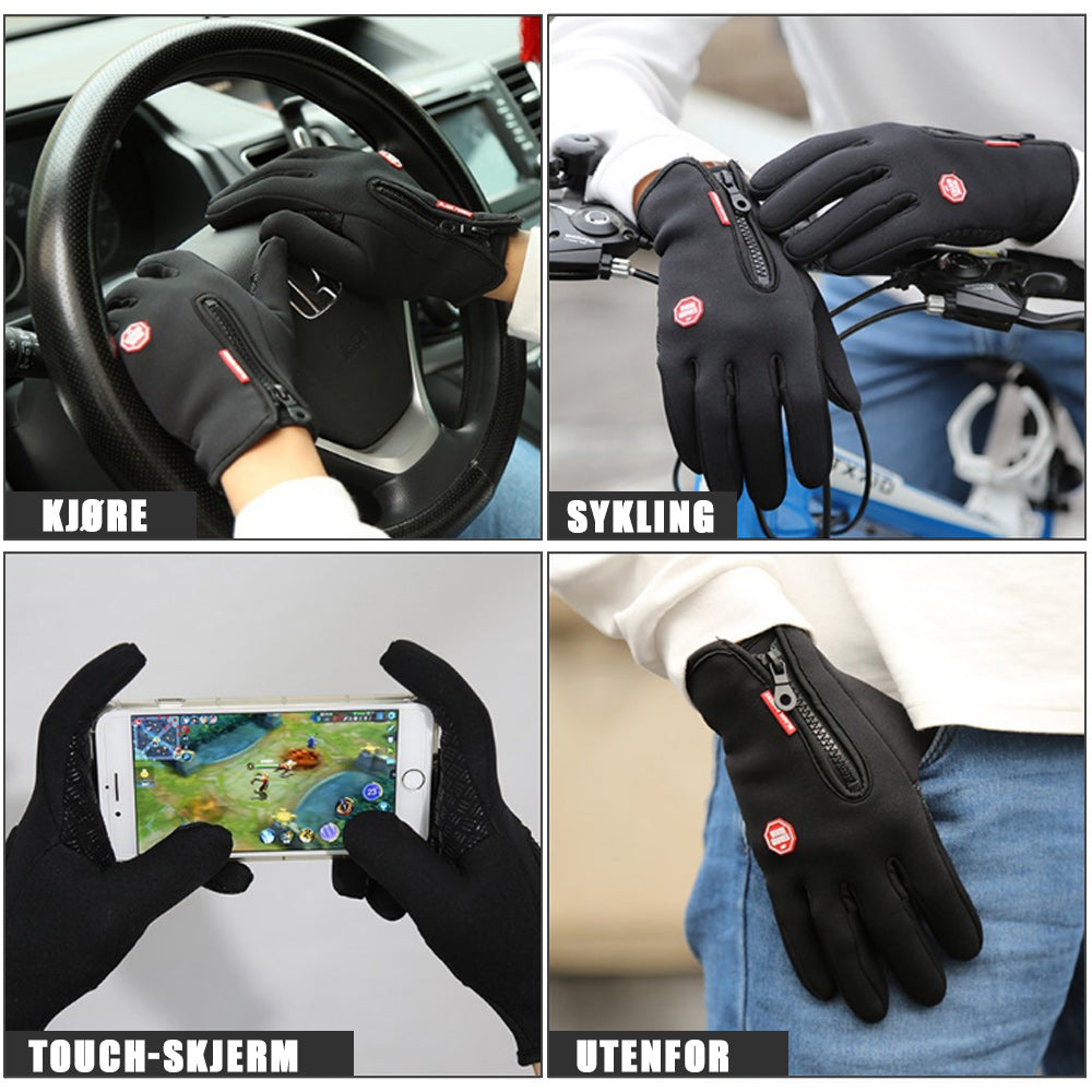 Guantes de invierno táctiles para hombre y mujer