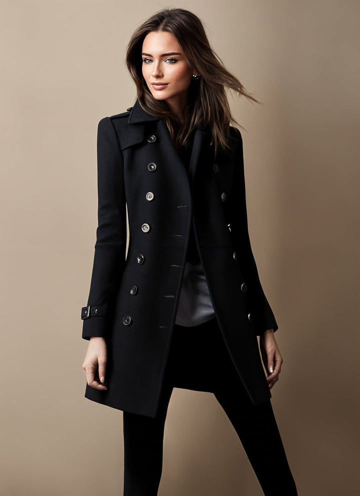Cappotto da donna elegante a doppio petto