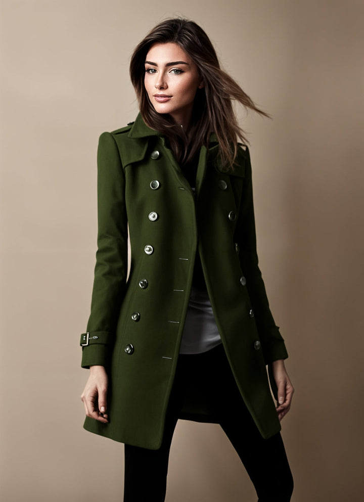 Cappotto da donna elegante a doppio petto