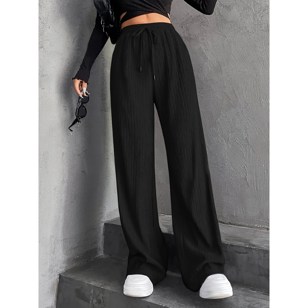 Pantalon Ample à Jambes Larges Pour Femmes