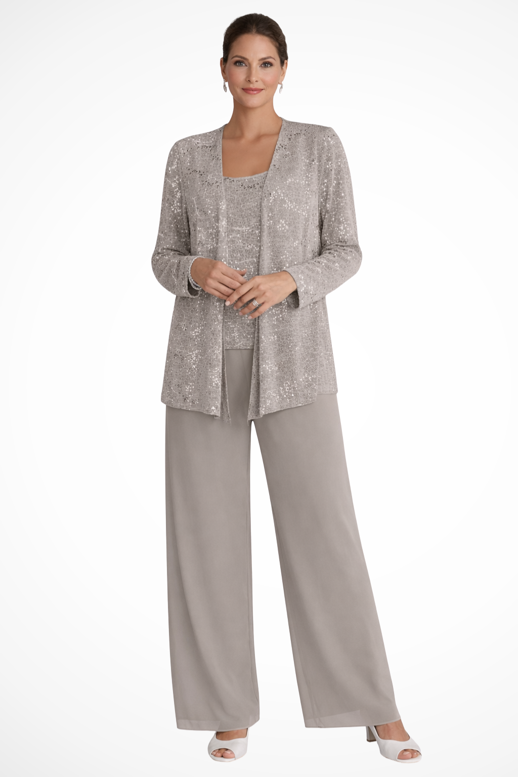Ensemble Élégant Trois Pièces pour Femme