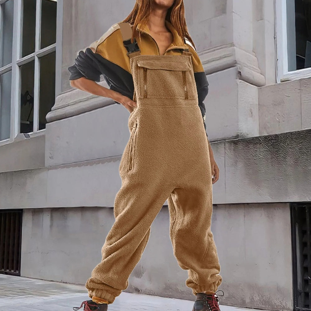 Combinaison Femme Sans Manches Coupe Ample