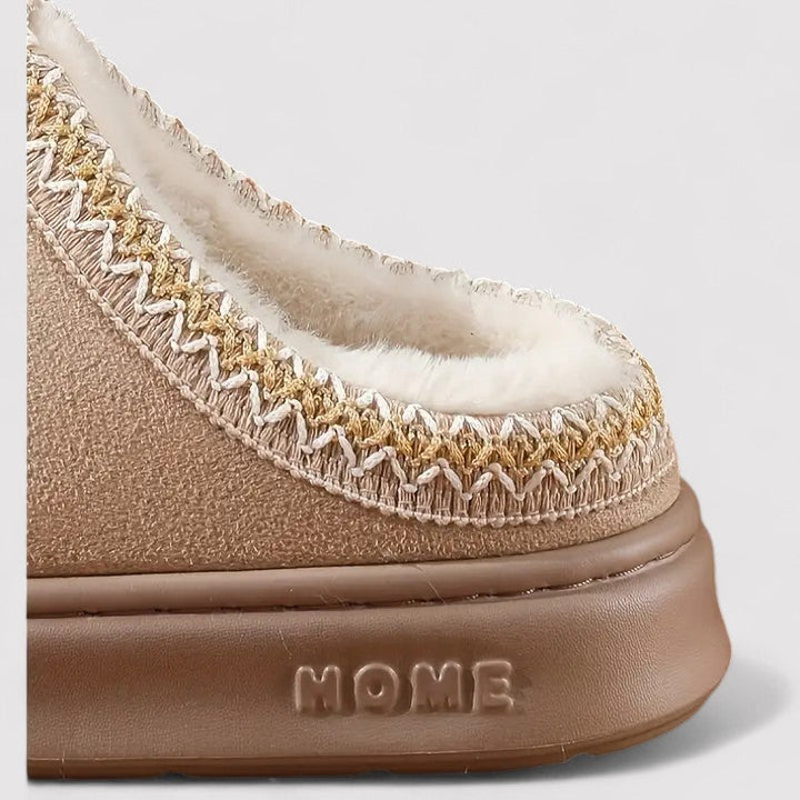 Chaussons Femme Douillets Antidérapants