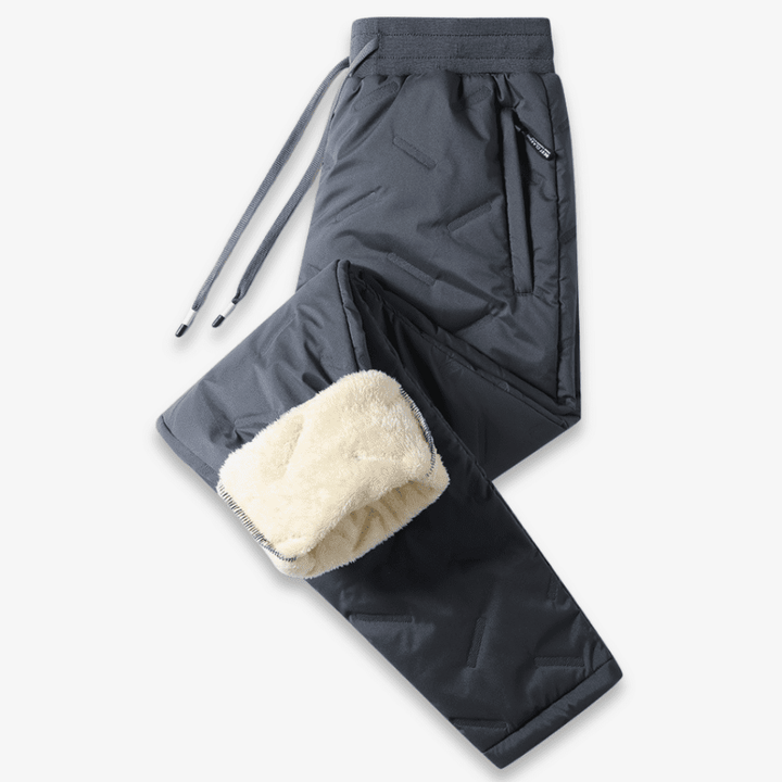 Pantaloni da donna trapuntati e caldi con fodera morbida