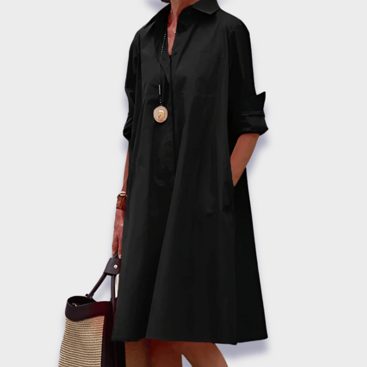 Robe Chemise Oversize pour Femme avec Coupe Fluide