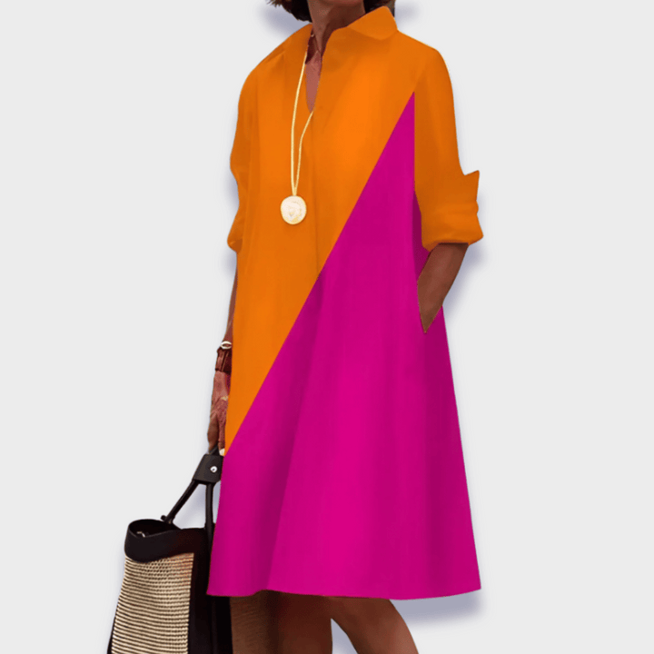 Robe Chemise Oversize pour Femme avec Coupe Fluide