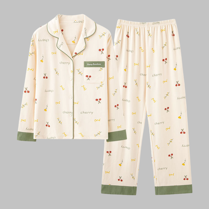 Ensemble Pyjama Femme Manches Longues