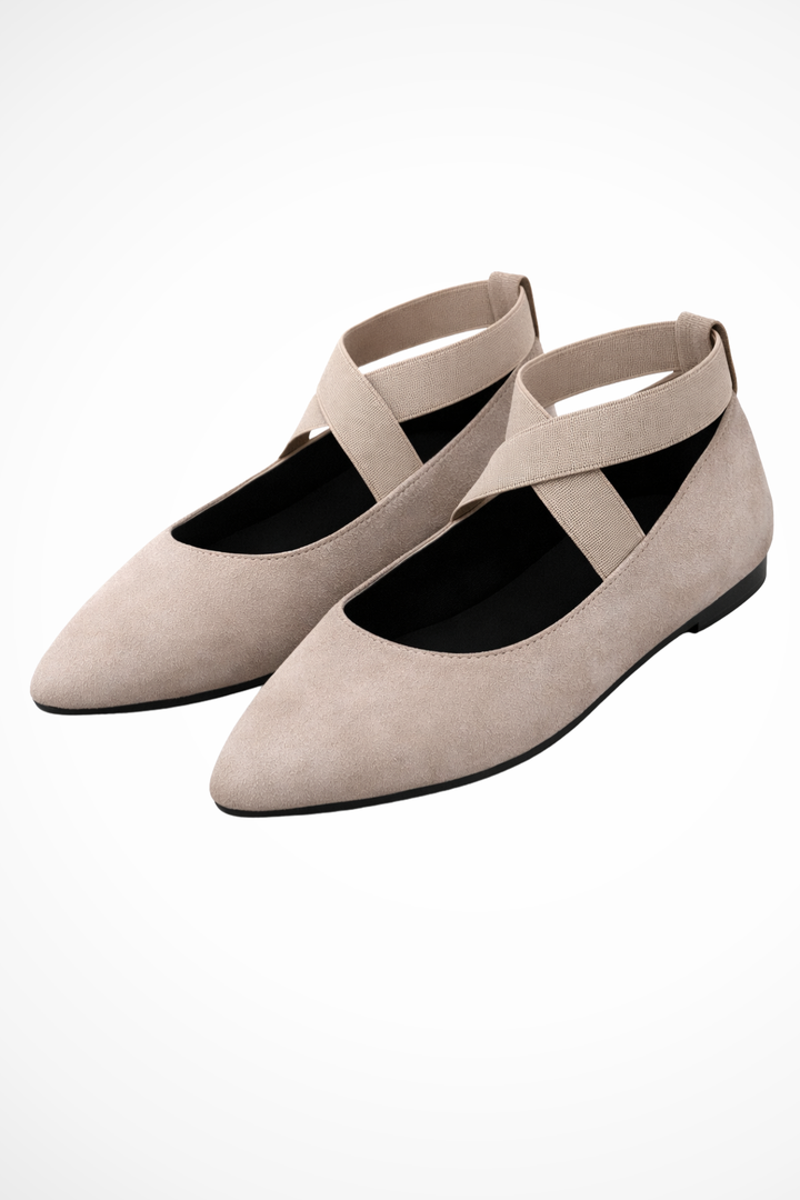 Ballerines Élégantes à Brides Croisées pour Femme