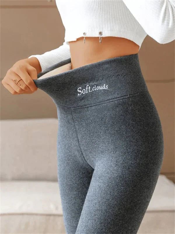 Warm Women’s Leggings with Fleece Lining