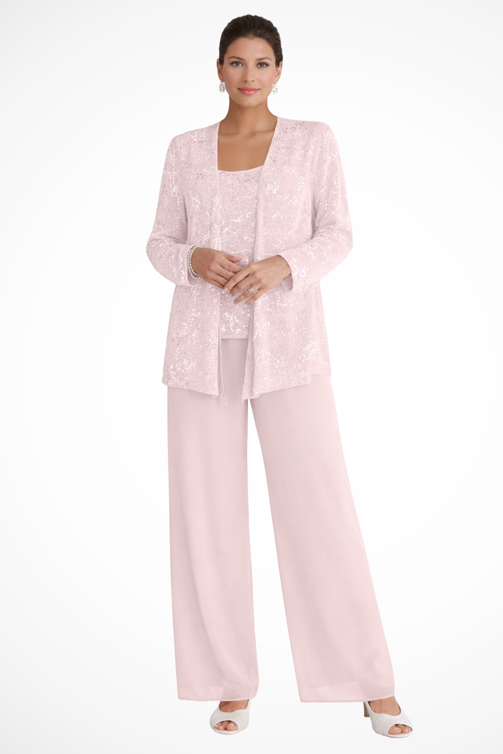 Ensemble Élégant Trois Pièces pour Femme