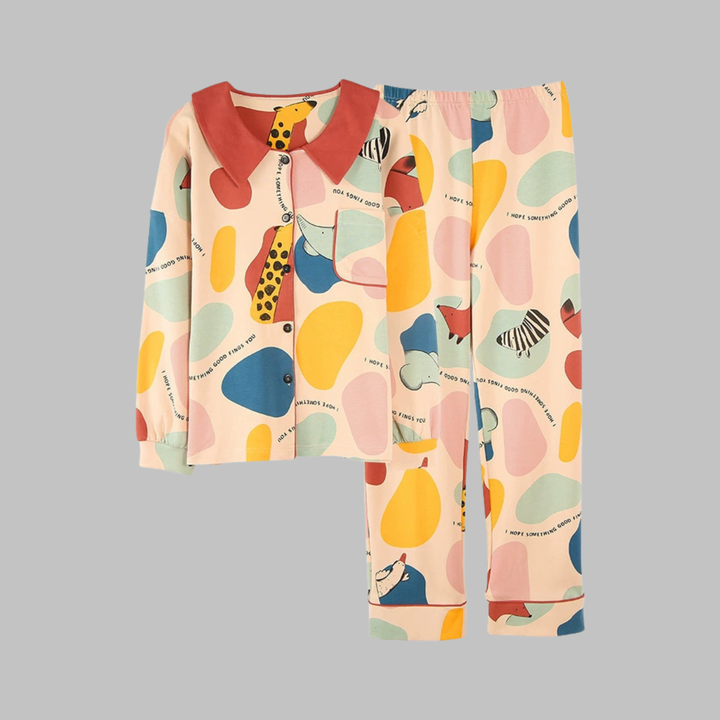 Ensemble Pyjama Femme Manches Longues
