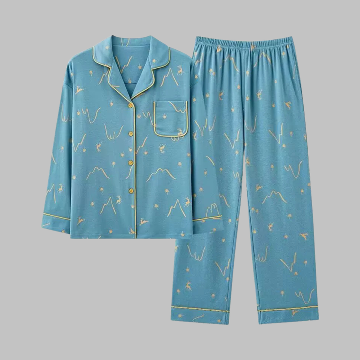Ensemble Pyjama Femme Manches Longues