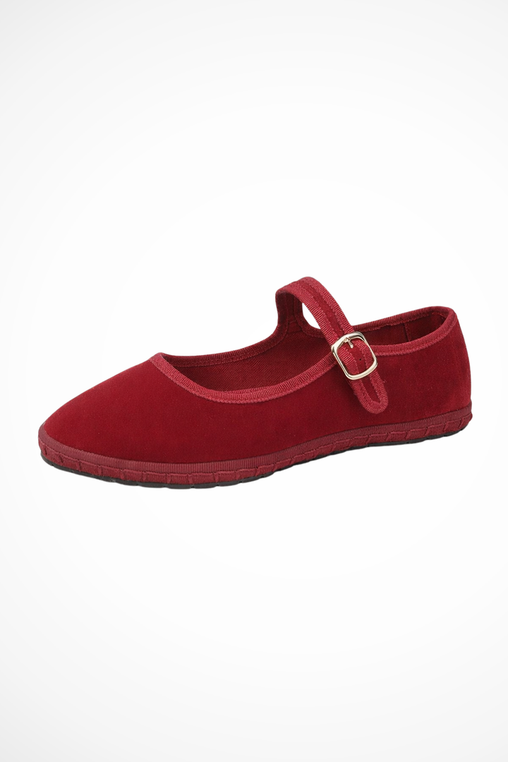 Chaussures Mary Jane Femme Plates à Bride Vintage