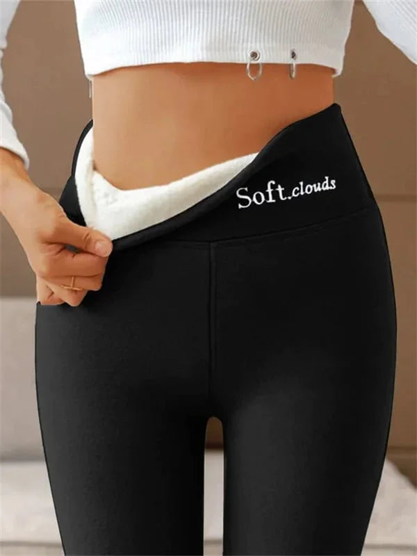 Warm Women’s Leggings with Fleece Lining