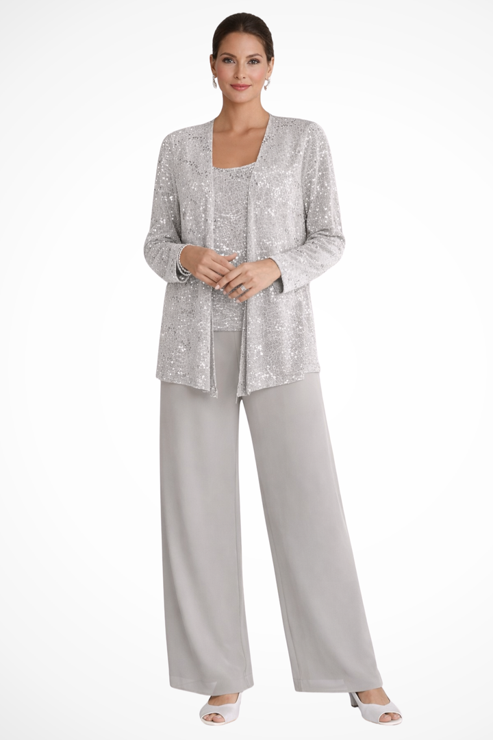 Ensemble Élégant Trois Pièces pour Femme