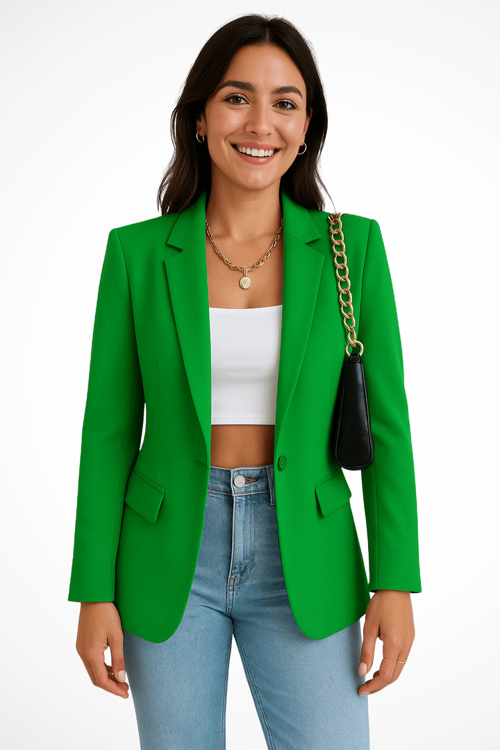 Blazer Élégant Ajusté pour Femme