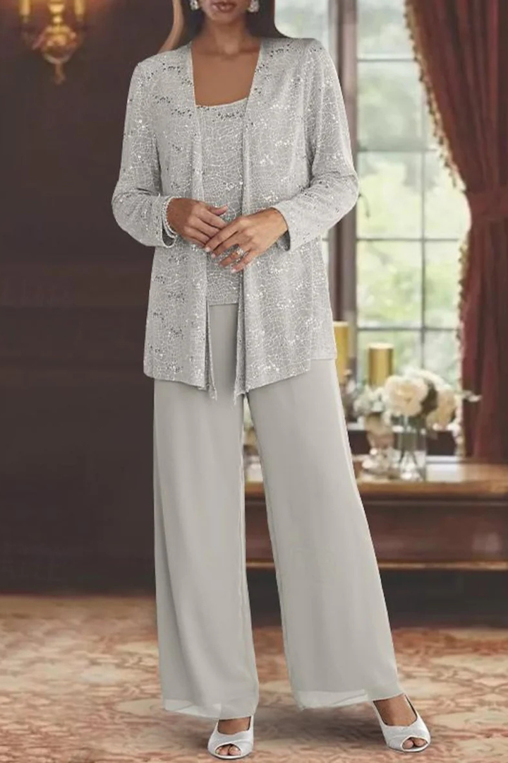 Ensemble Élégant Trois Pièces pour Femme