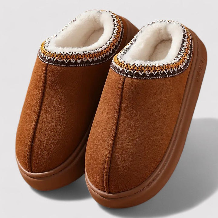 Chaussons Femme Douillets Antidérapants