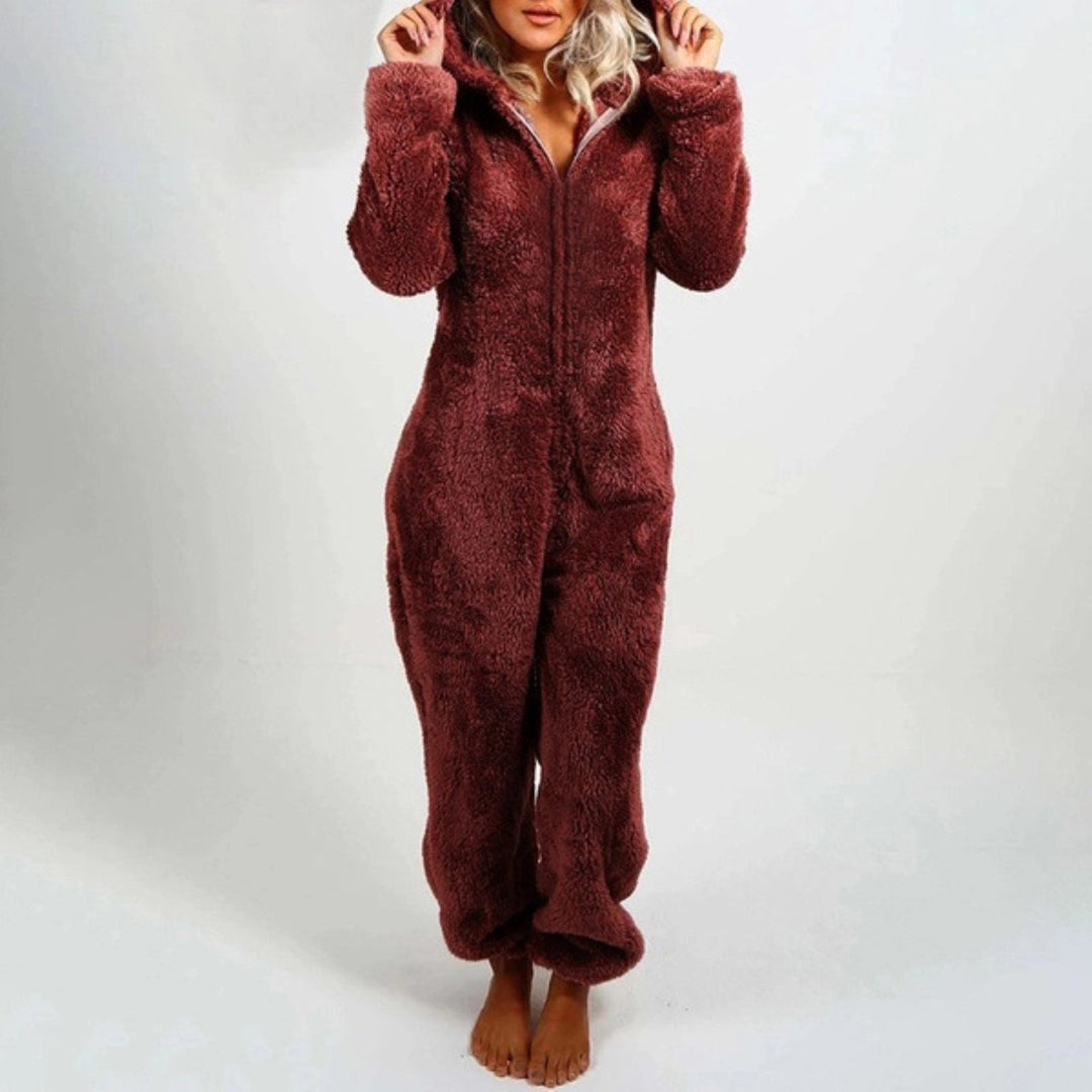 Combinaison Polaire Femme Hiver Confortable
