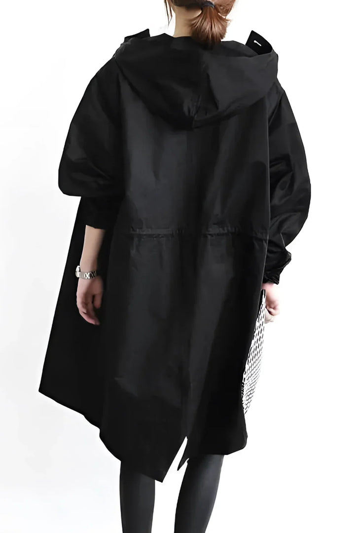 Dámský nepromokavý oversized trenčkot