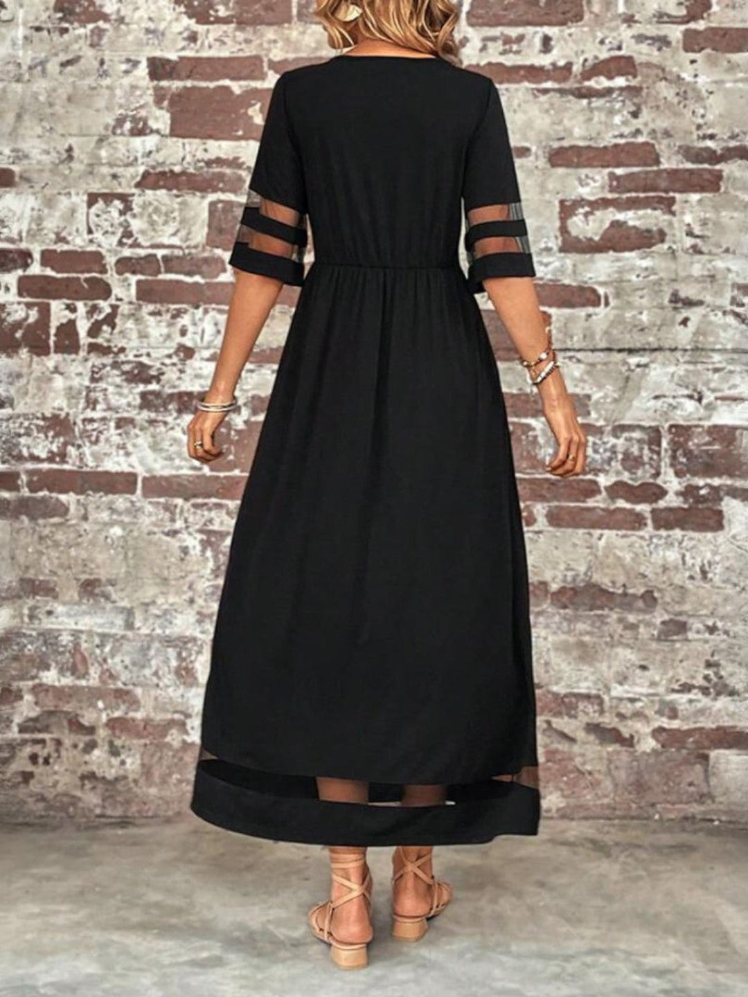 Robe Longue Femme Élégante à Poches
