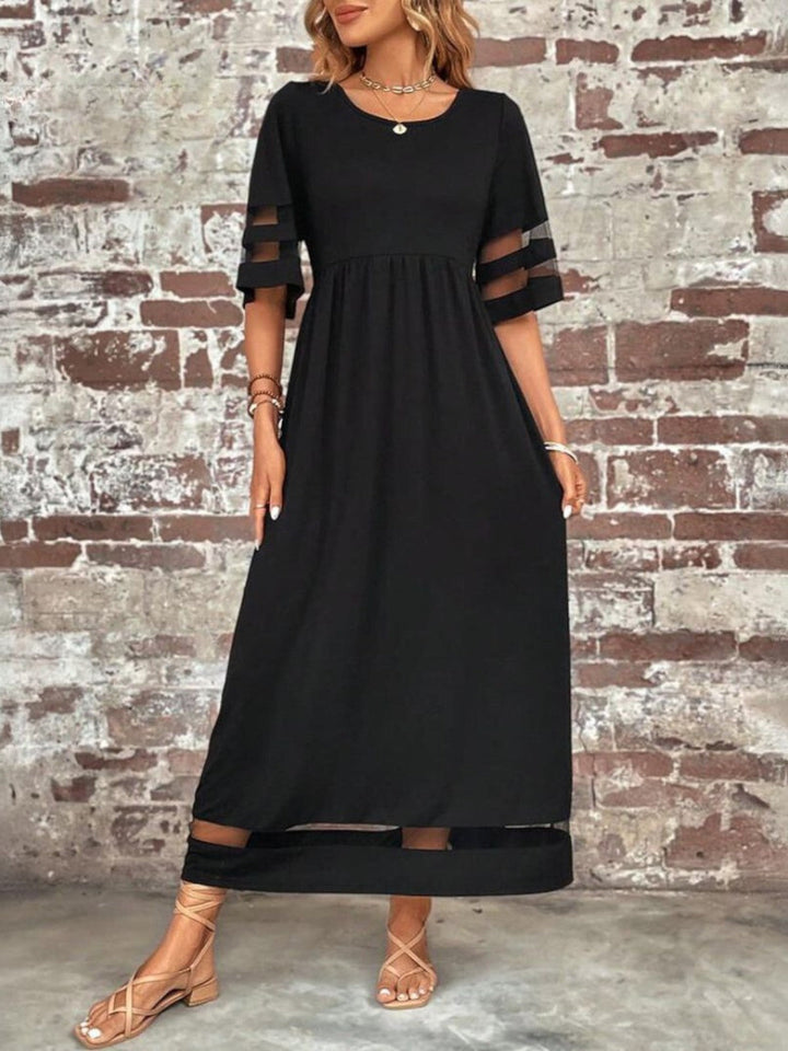 Robe Longue Femme Élégante à Poches