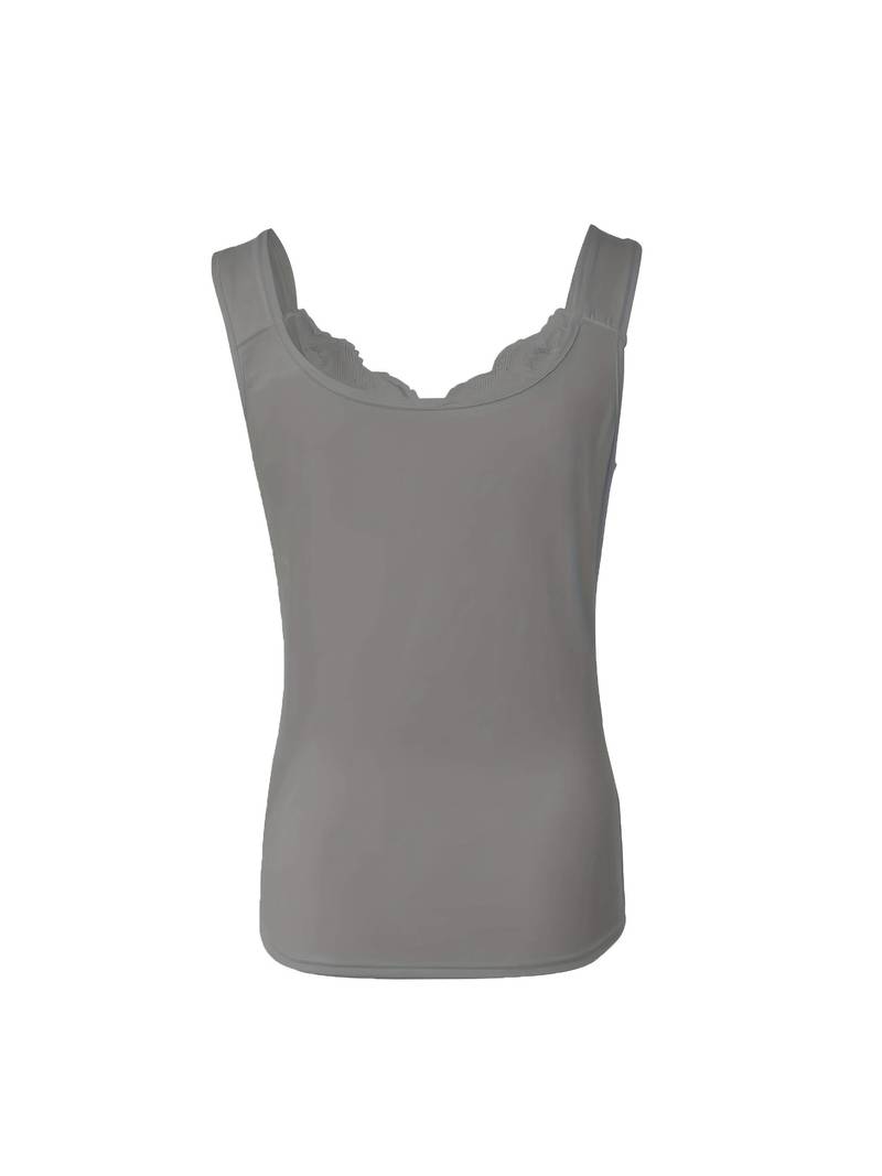 Dámský elegantní krajkový top s širokými ramínky