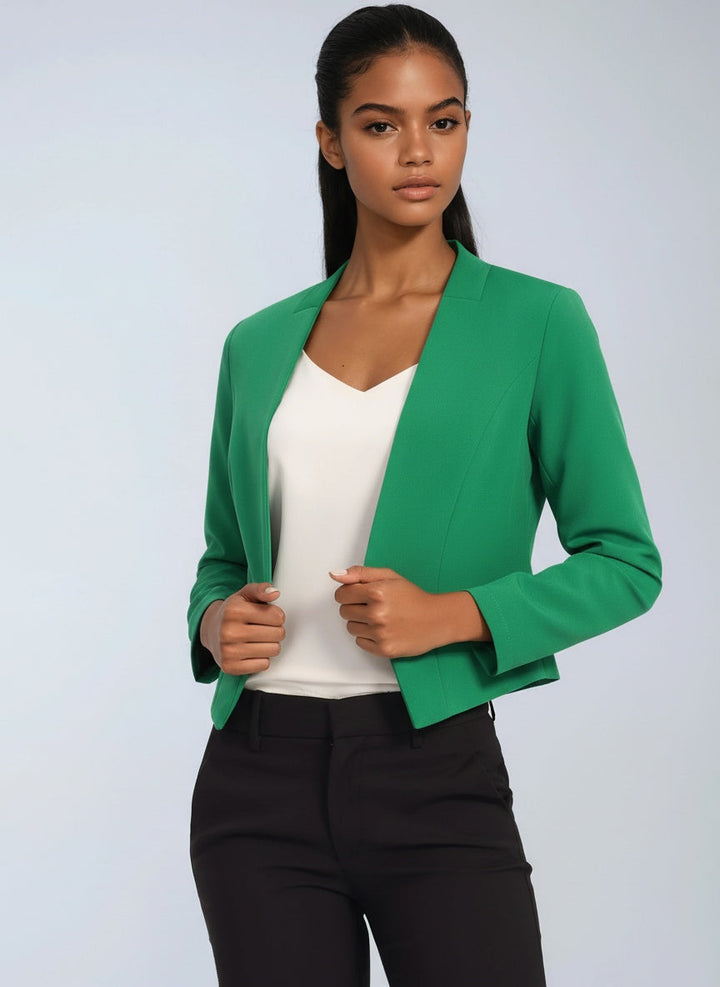 Women's Structured-Fit Office Blazer Court
