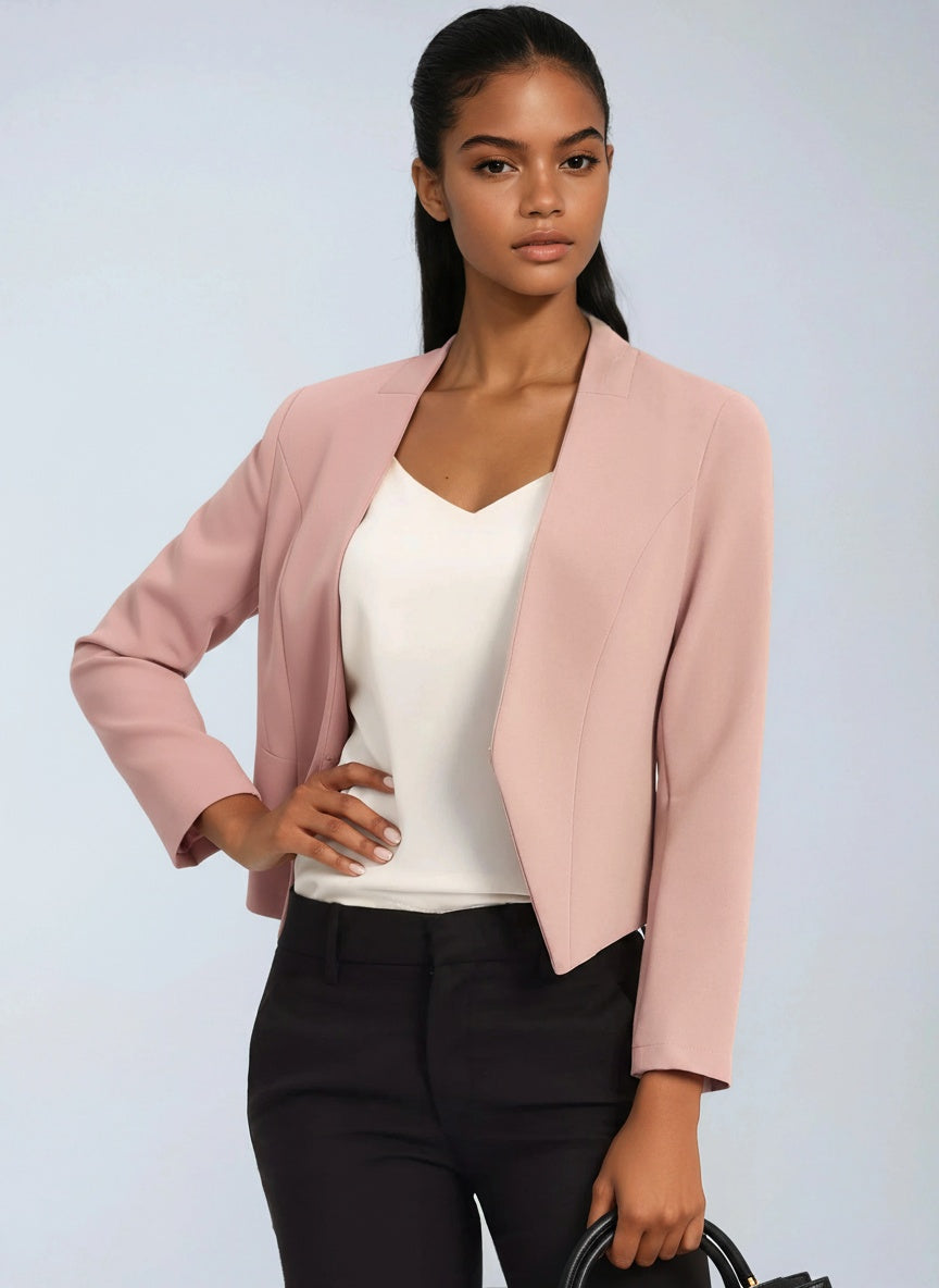 Women's Structured-Fit Office Blazer Court