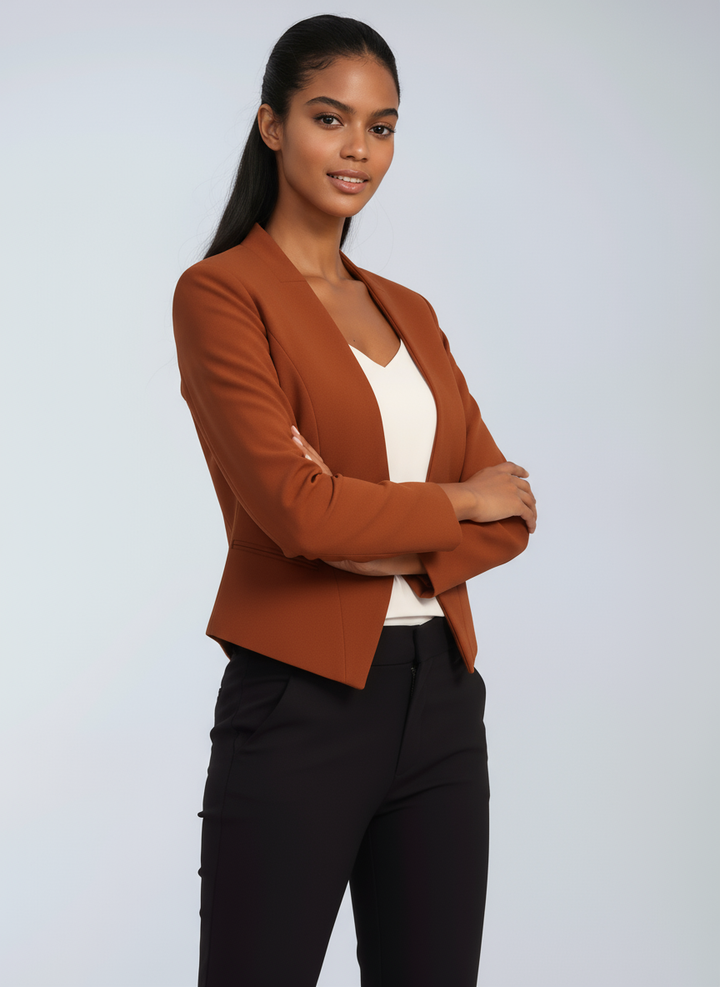 Women's Structured-Fit Office Blazer Court