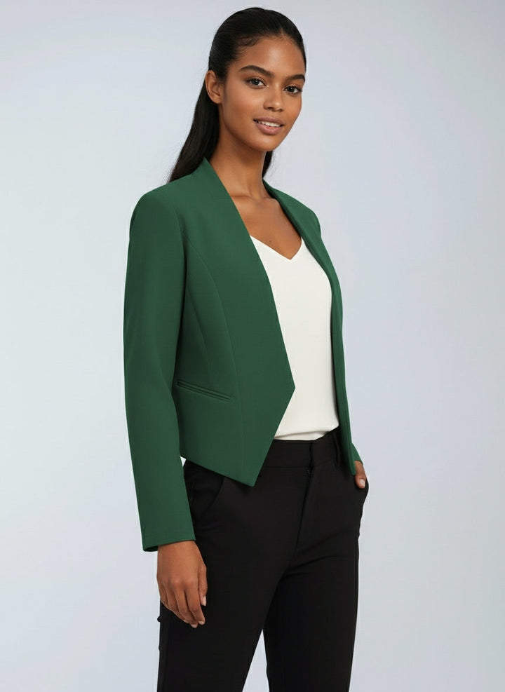 Women's Structured-Fit Office Blazer Court