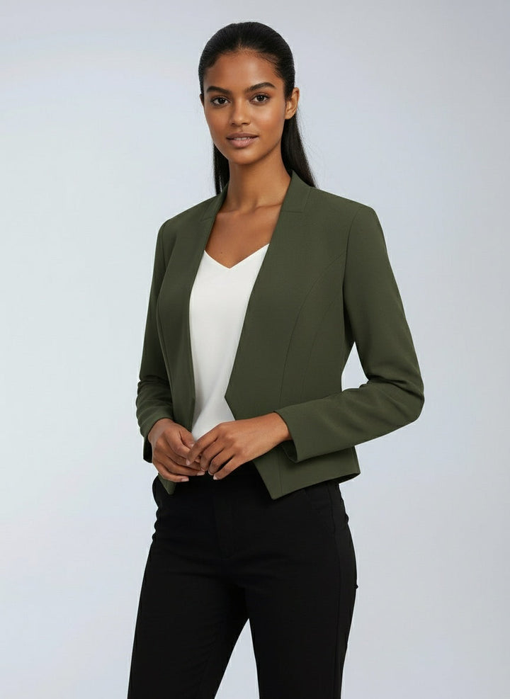 Women's Structured-Fit Office Blazer Court