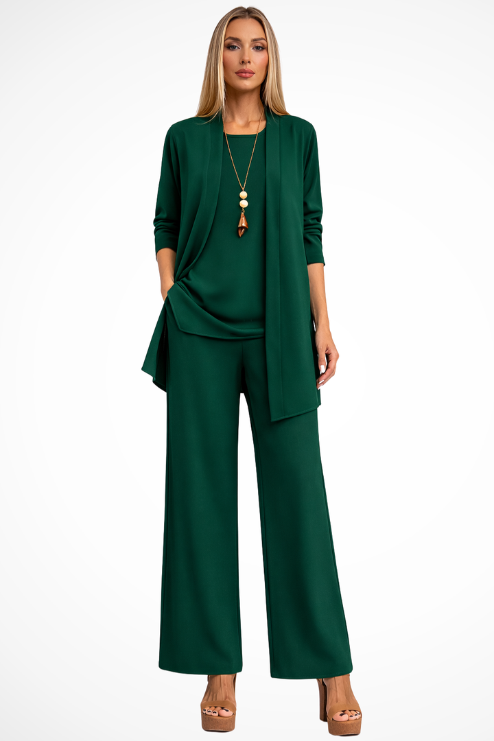 Ensemble Femme 3 Pièces Décontracté Chic