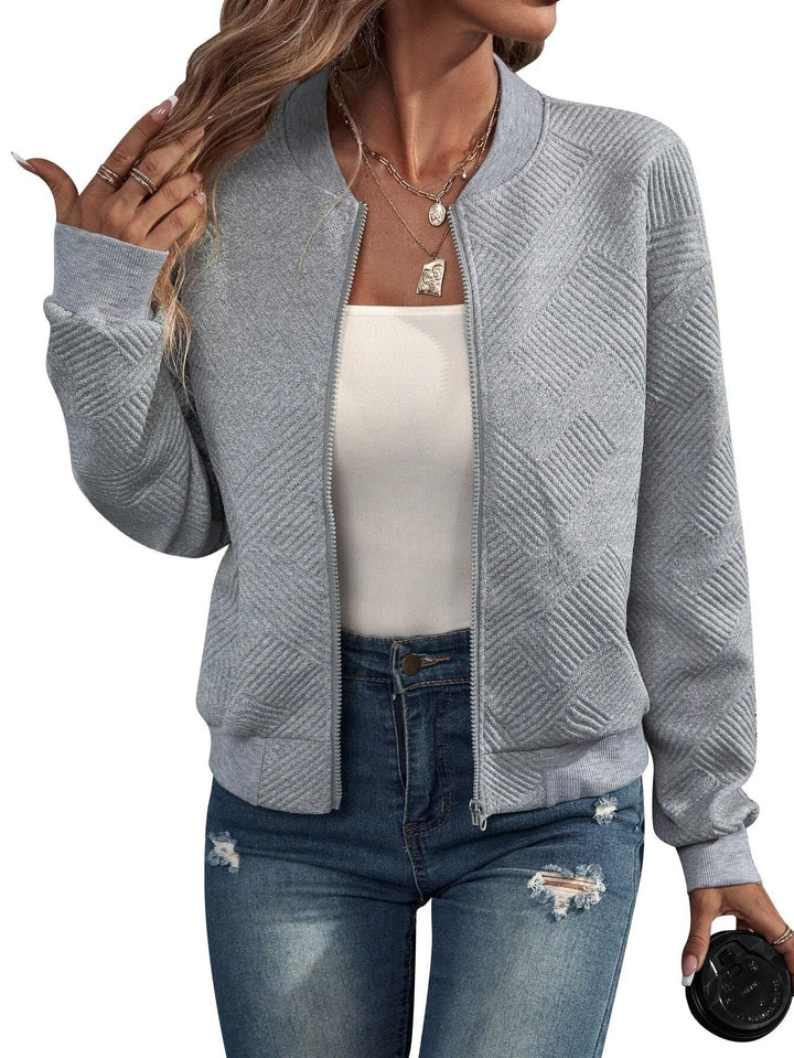 Veste Bomber Légère Zippée pour Femme