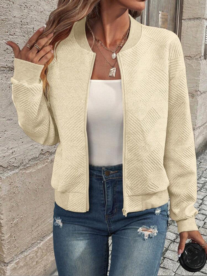 Veste Bomber Légère Zippée pour Femme