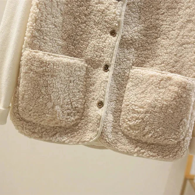 Dámská fleecová vesta bez rukávů z měkkého materiálu s kapsami