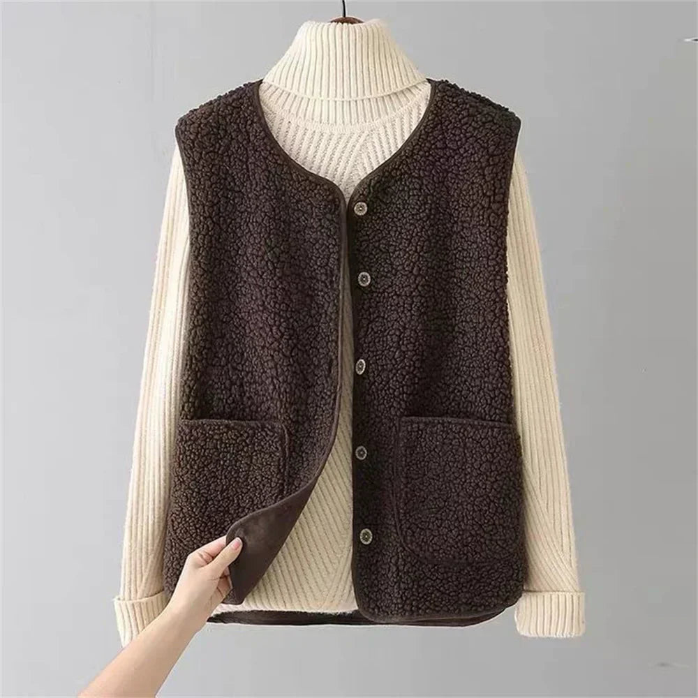 Gilet Mouton Doux | Calore Leggero & Stile Facile