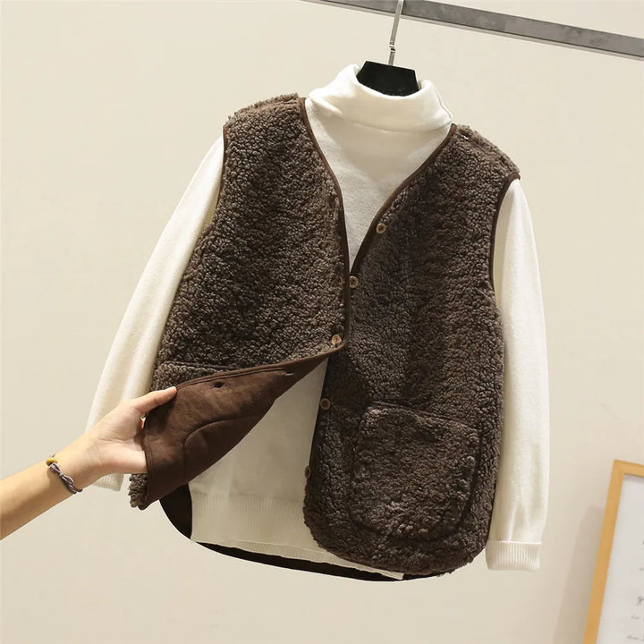 Gilet Mouton Doux | Calore Leggero & Stile Facile