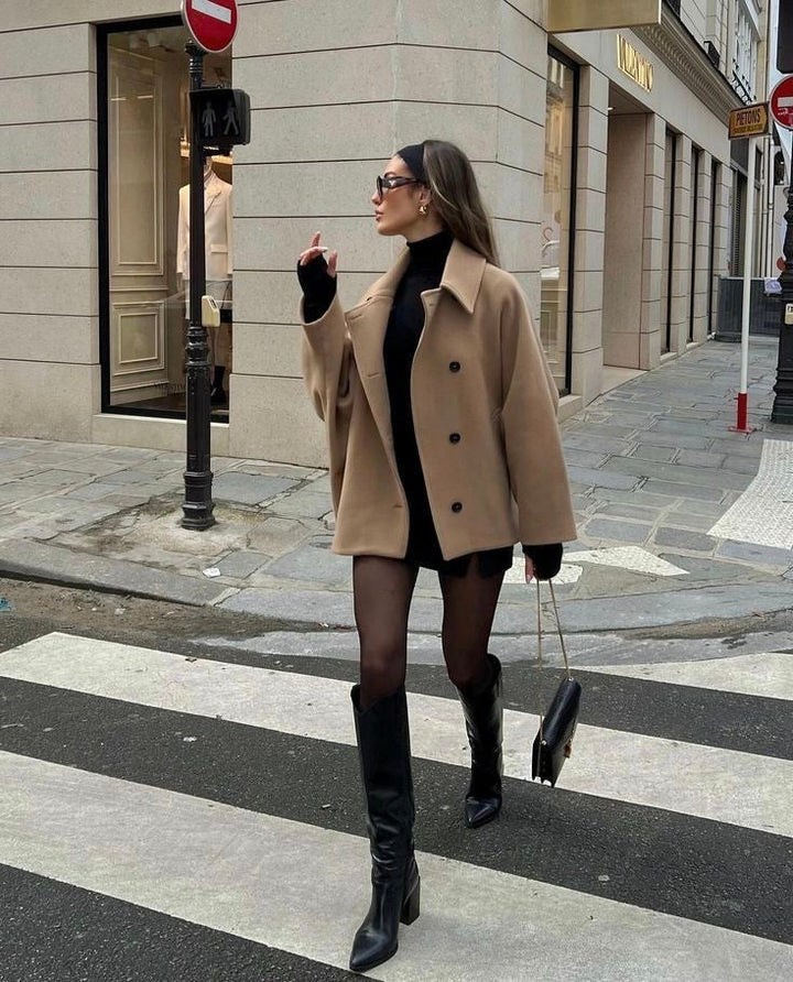 Cappotto Corto: Eleganza Semplice & Tendenza Invernale