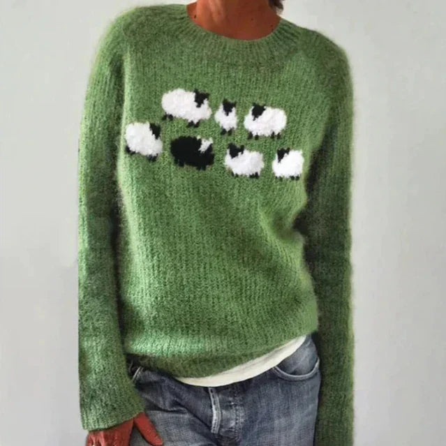 Pull Rayé en Maille – La Touche de Couleur Qui Illumine Votre Hiver