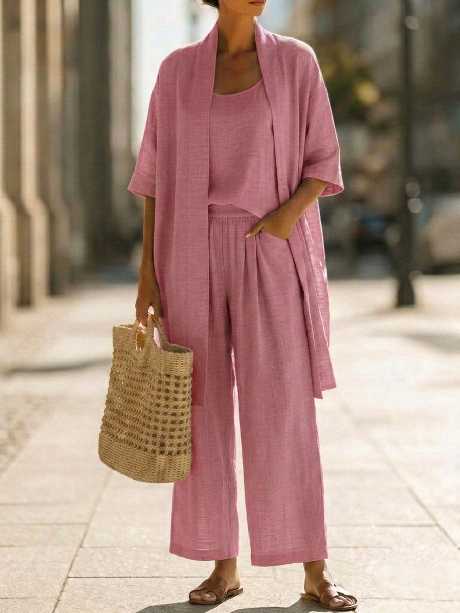 Ensemble trois pièces Olivia pour femme