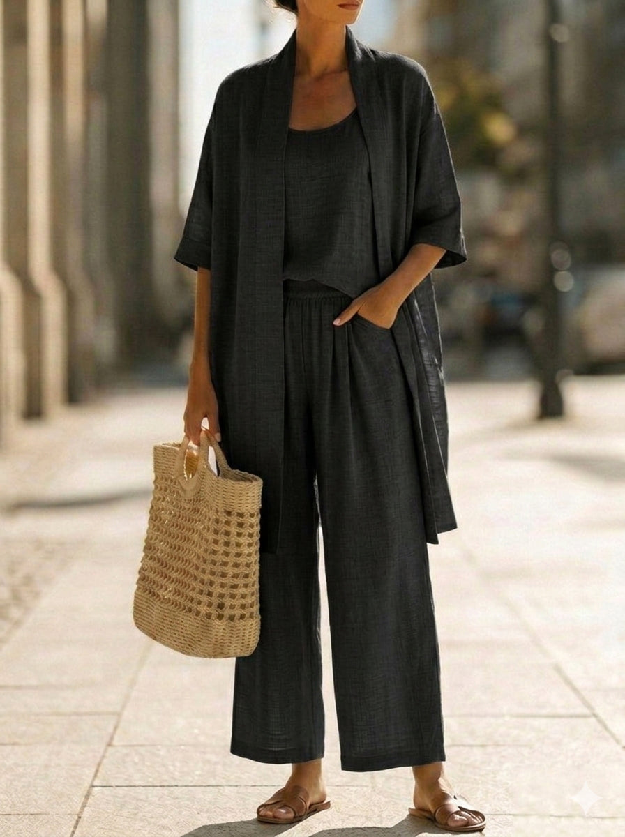 Ensemble trois pièces Olivia pour femme