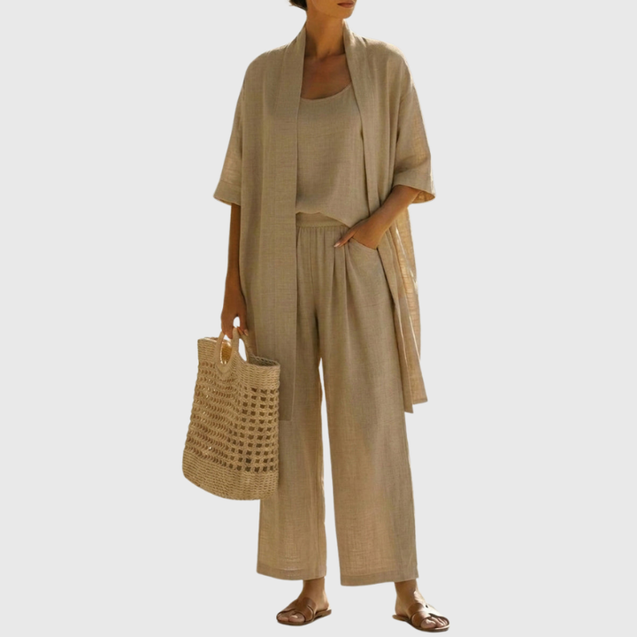 Ensemble trois pièces Olivia pour femme