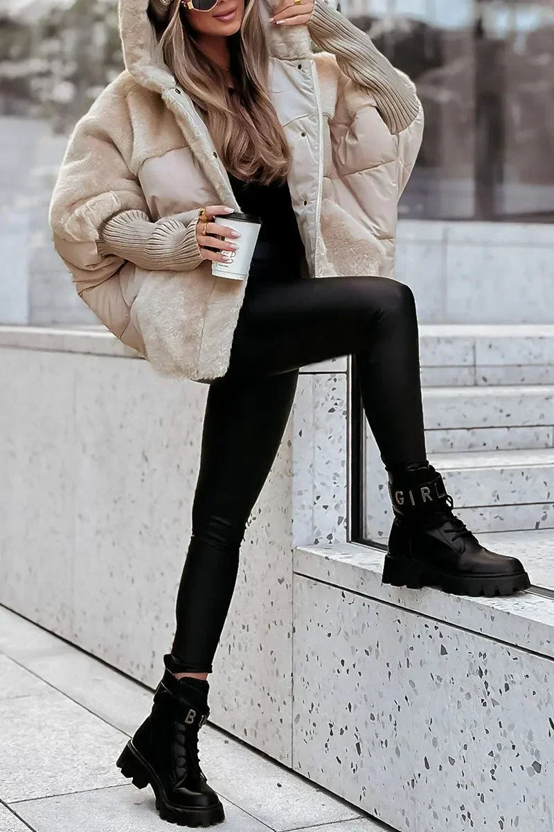 Piumino Oversize in Mouton: Calore, Tendenza e Comfort Invernale