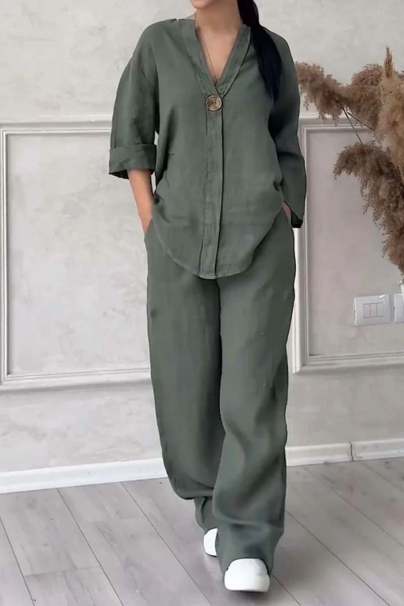Γυναικείο casual σετ δύο τεμαχίων